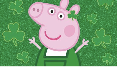 Peppa goes to Ireland