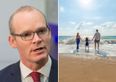 International travel could return as early as July, according to Simon Coveney