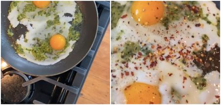 Pesto eggs are TikTok’s latest viral food trend – and you need to try them