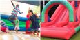 Parents are being warned about hiring bouncy castles for garden parties this summer