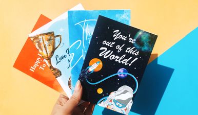 We love these cute Irish-designed Father’s Day cards