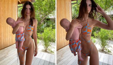 Emily Ratajkowski faces backlash over the way she awkwardly holds baby son in recent pics