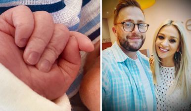 Fair City’s George McMahon welcomes his second child – and what a name!