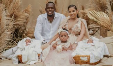 Usain Bolt names one of newborn twins Thunder… (yes, really)