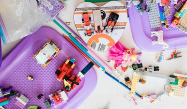 This mother’s clever game makes her kids actually want to clean up!