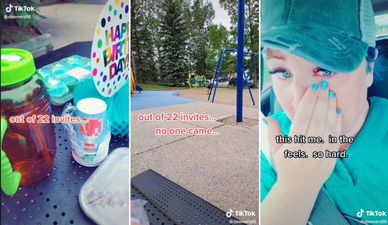 What happens when no one turns up for your child’s birthday party?