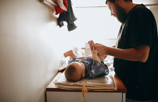 ask your toddler for permission before changing his nappy says creche