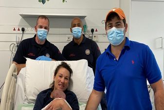 It’s a boy! Dublin firemen help mum deliver her newborn son