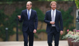 Royal reunion: Harry and William unveil statue of Diana on her 60th birthday
