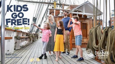 Kids Go Free to EPIC Museum and The Jeanie Johnston this July and August