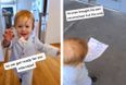 Mum goes viral after taking her toddler to a job interview