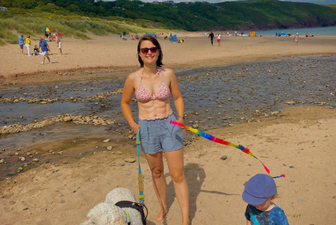 “My son is not on a leash, but so what if he was?” – ITV reporter Michelle Owen responds to online criticism