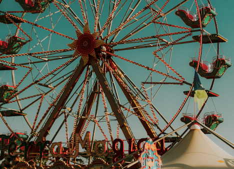 children rushed to hospital after fun fair ride collapses
