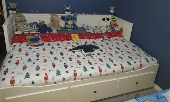 Clever mum came up with IKEA bed hack so her boys could share a room