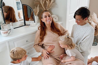 Stacey Solomon reveals hopes to have a home birth as her due date nears