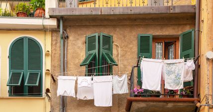 Toddler miraculously saved from 4-floor fall by clothesline