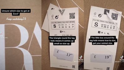 The ‘secret’ Zara label signs that’ll apparently help you get the right size every time