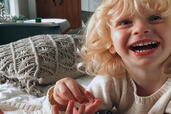 Stacey Solomon reveals the touching moment her sons met their baby sister