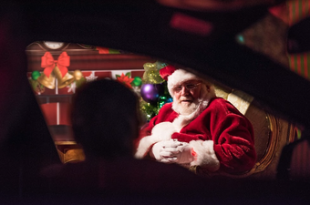 Santa’s House Express Drive Thru Christmas makes a welcomed return
