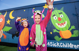 Irish families are asked to have fun while raising money for sick children this Halloween