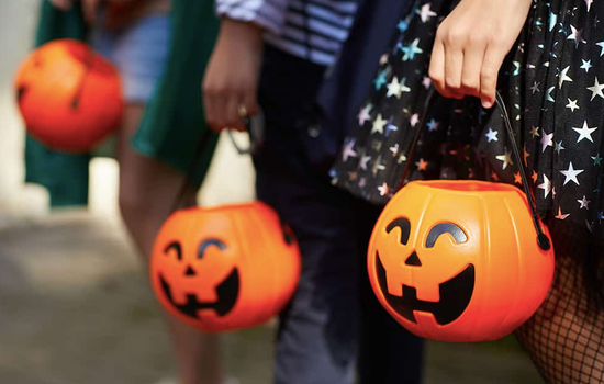don't go trick or treating with Covid symptoms
