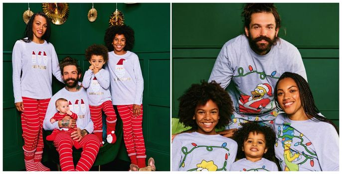 Penneys' new matching family Christmas pyjamas