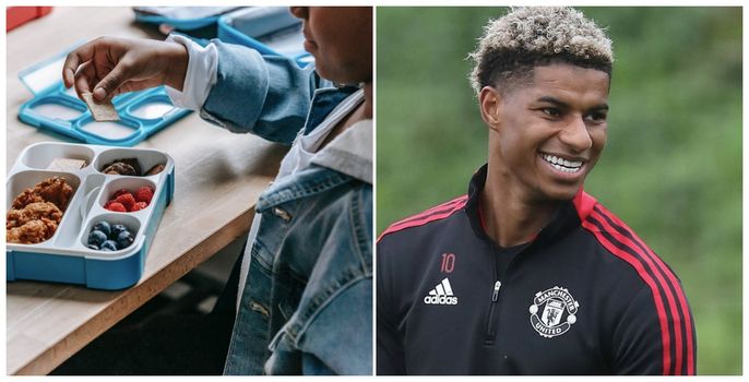 Marcus Rashford hits back at school refusing to feed children ‘in debt’