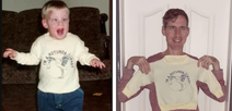 Former Rotunda preemie shares heartwarming throwback reenactment photos