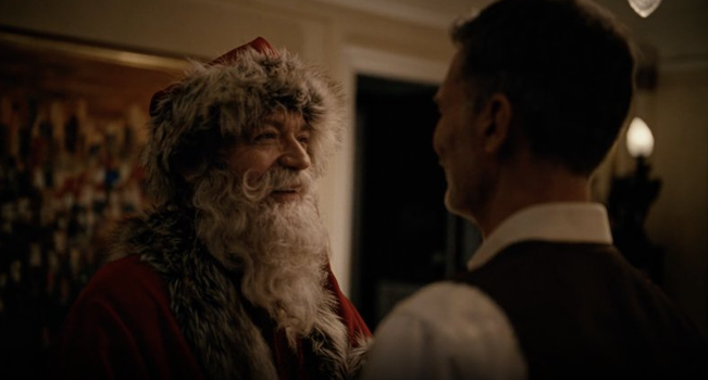 Norwegian Christmas ad with gay Santa