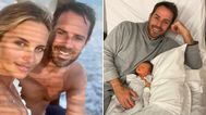 Jamie and Frida Redknapp welcome their first child together