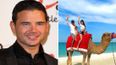 Ryan Thomas slated after sharing “cruel” photo of his family sitting on chained camel
