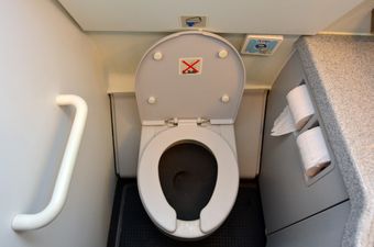 Airport staff discover newborn baby in plane toilet bin