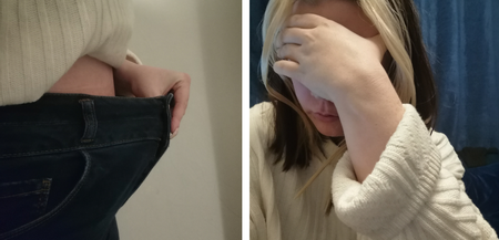 It’s hard being praised for losing weight, when it’s because of your mental health