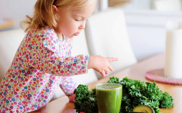 Research shows children who eat more vegetables have better mental health