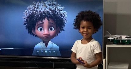 Representation matters: Toddler delighted by Disney character who looks like him