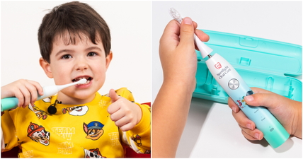 This best-selling electric toothbrush has been redesigned especially for kids