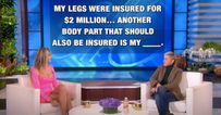 Heidi Klum reveals her legs were insured for $2 million