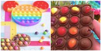 People on TikTok are using their kids’ pop-its to make chocolate treats