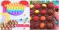 People on TikTok are using their kids’ pop-its to make chocolate treats