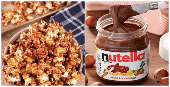 Nutella popcorn