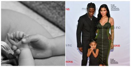 Kylie Jenner announces she has given birth to her second baby