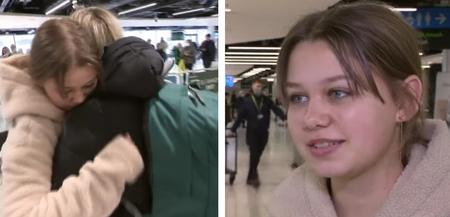 16-year-old Ukrainian student reunited with her mother and brother in Ireland