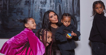 Kim Kardashian says she tries to “take the high road” with Kanye for the sake of their kids