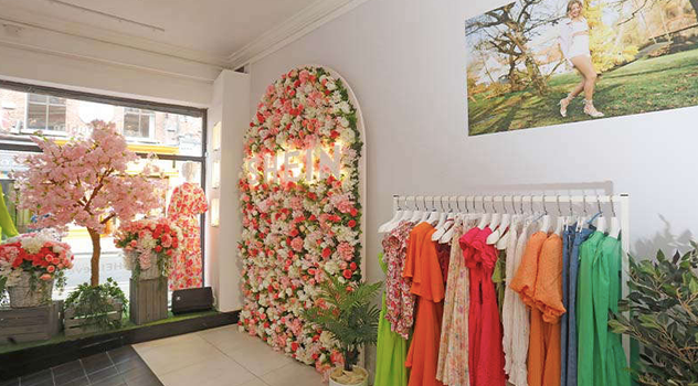 SHEIN opens a pop-up showroom in Dublin