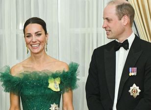 Duchess of Cambridge stuns in deep green ballgown during royal tour