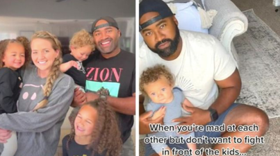Parents are sharing hilarious ways they stop themselves bickering in front of their kids