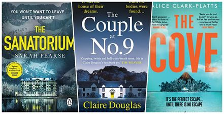 10 excellent new thriller books to pack in your holiday suitcase this year