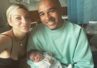 Rugby player Simon Zebo and fiancée Elvira welcome a baby girl