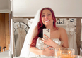 Stacey Solomon admits she was self-conscious about not being a “young, virgin bride”