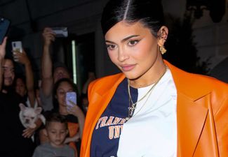 Kylie Jenner gives first glimpse of her adorable baby boy